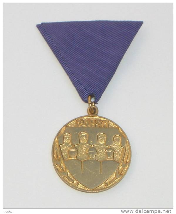 YUGOSLAVIA Medal  ** 30. YEARS OF JUGOSLAVIAN PEOPLES ARMY ** JNA Army - Yougoslavie Armee Medaille Militaire Military - Other & Unclassified