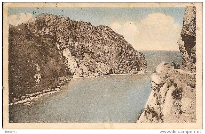 CPA-1937-ALGERIE-BOUGIE-C ORNICHE  Du CAP CARBON-CHEMIN Des TOURISTES Et Le CAP-BE - Bejaia (Bougie)