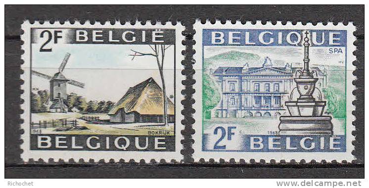 Belgique 1461 à 1462 ** - Unused Stamps