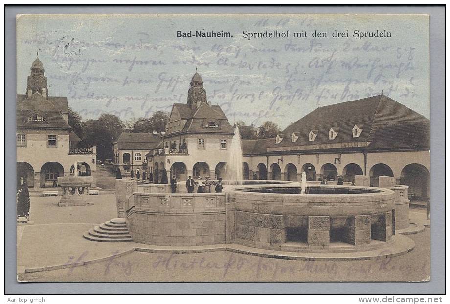 DE He Bad Nauheim 1912-10-11 Foto H.Burk - Bad Nauheim