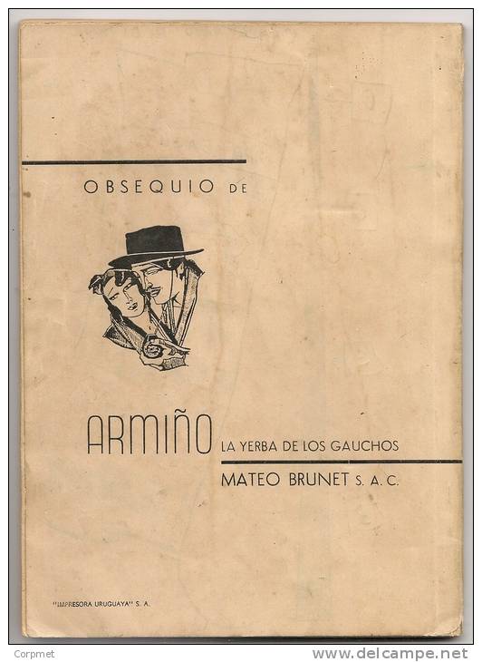 FUTBOL -  LEYES DE JUEGO Del FOOTBALL ASOCIACION - Montevideo 1946 - 112 Pág- Obsequio De ARMIÑO La Yerba De Los Gauchos - Sciences Manuelles