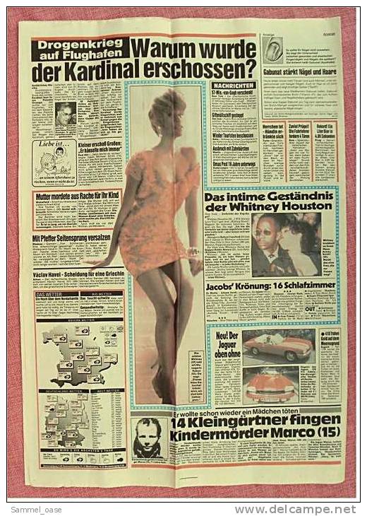 BILD-Zeitung Vom 26. Mai 1993 :  Der Ruhrpott-Rambo Götz George :  Ich Habe Zu Früh Aufgehört - Autres & Non Classés