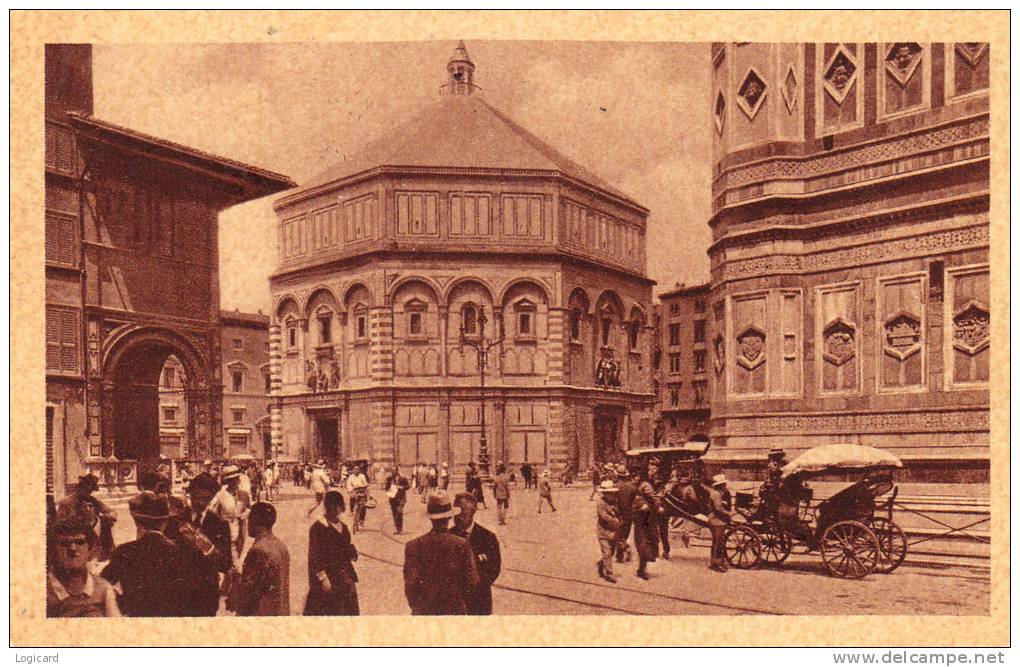 FIRENZE - BATTISTERO ANIMATA ANNULLO A TARGHETTA 1933 - Firenze (Florence)