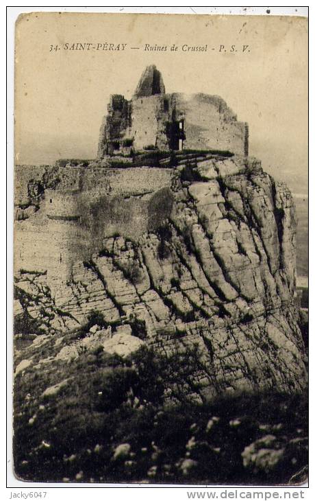 07 - SAINT-PERAY - Ruines De Crussol - Saint Péray