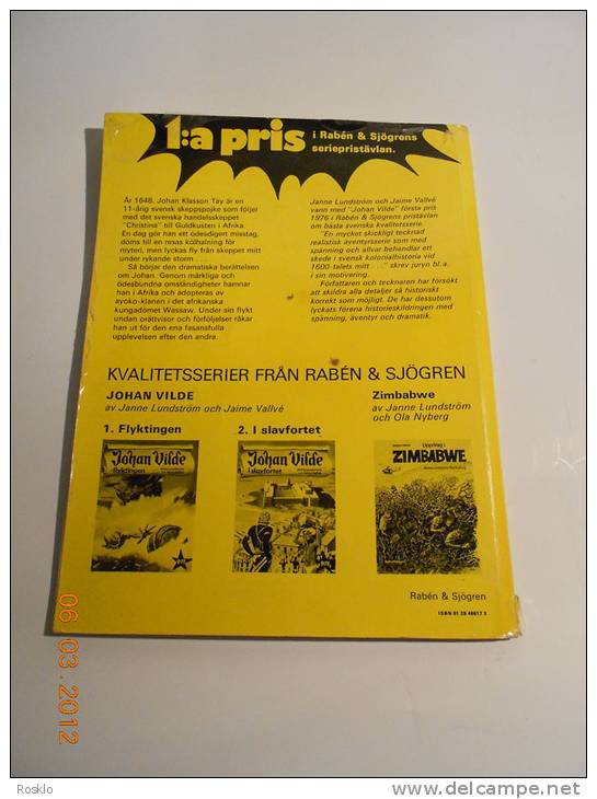 BD / NORVEGE / JOHAN VILDE FLYKTINGEN / ED RABEN & SJOGREN 1977 - Scandinavische Talen