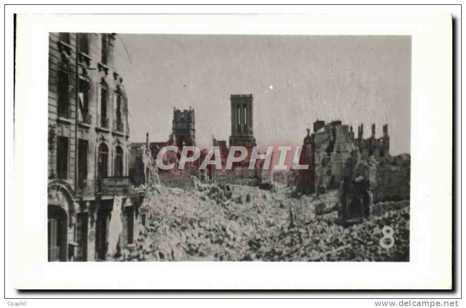 CPM Caen Ville Martyre Militaria 1944 - Caen