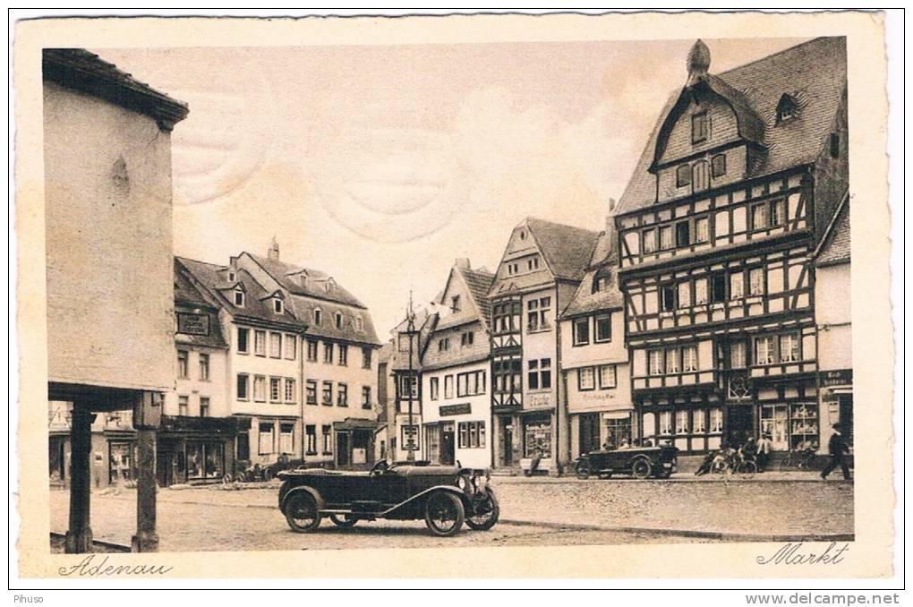 D2822   ADENAU : Markt - Bad Neuenahr-Ahrweiler