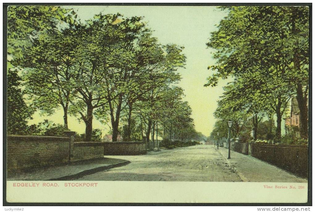 "Edgeley Road, Stockport",   Posted 1904. - Other & Unclassified