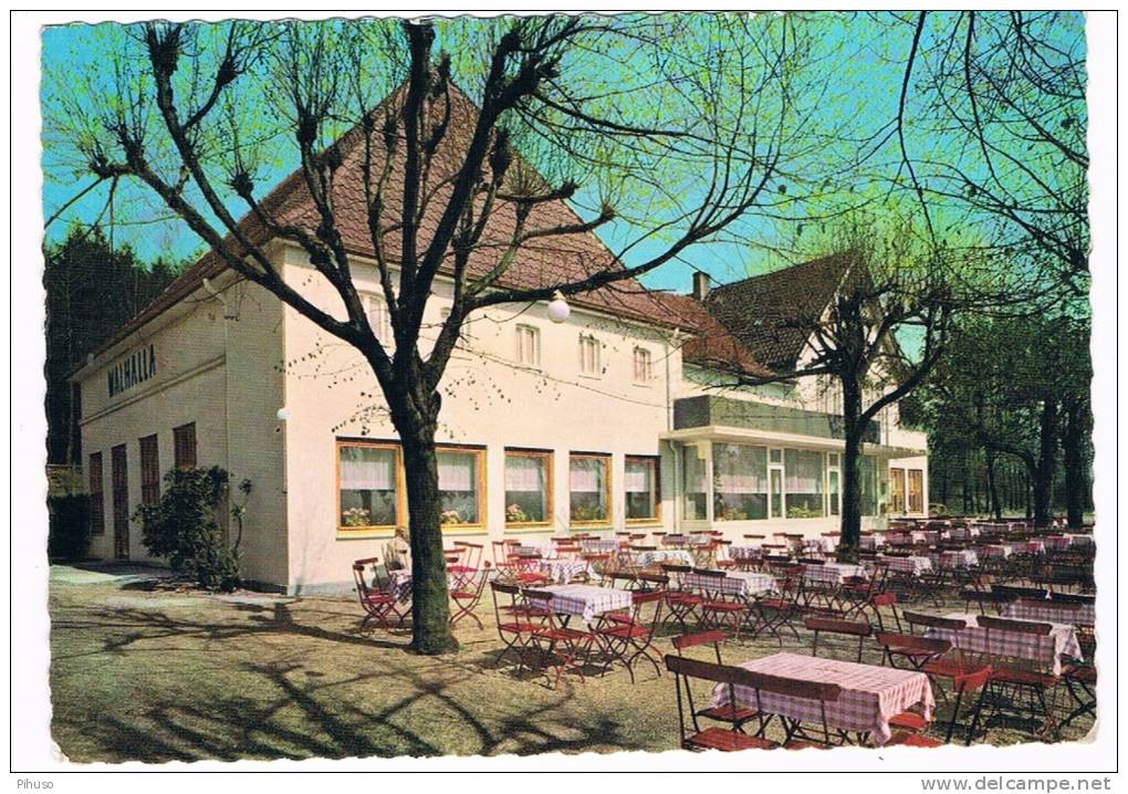 D2832   BAD SALZUFLEN : Hotel Und Waldrestaurant Walhalla - Bad Salzuflen