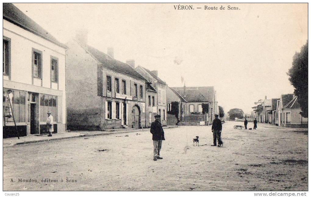 89 VERON - Route De Sens - Veron