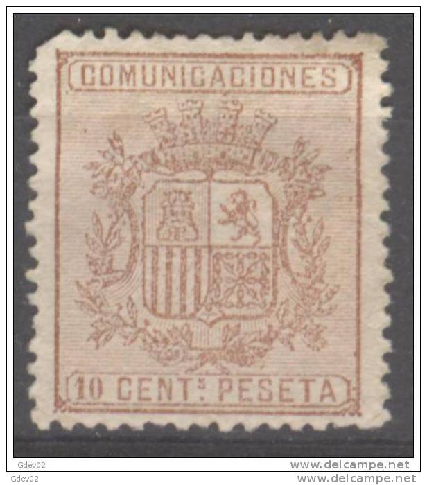 ES153-L1783.España.Spain.Espagne.   ESCUDO DE ESPAÑA.1874.(Ed 153A . MUY BONITO - Unused Stamps