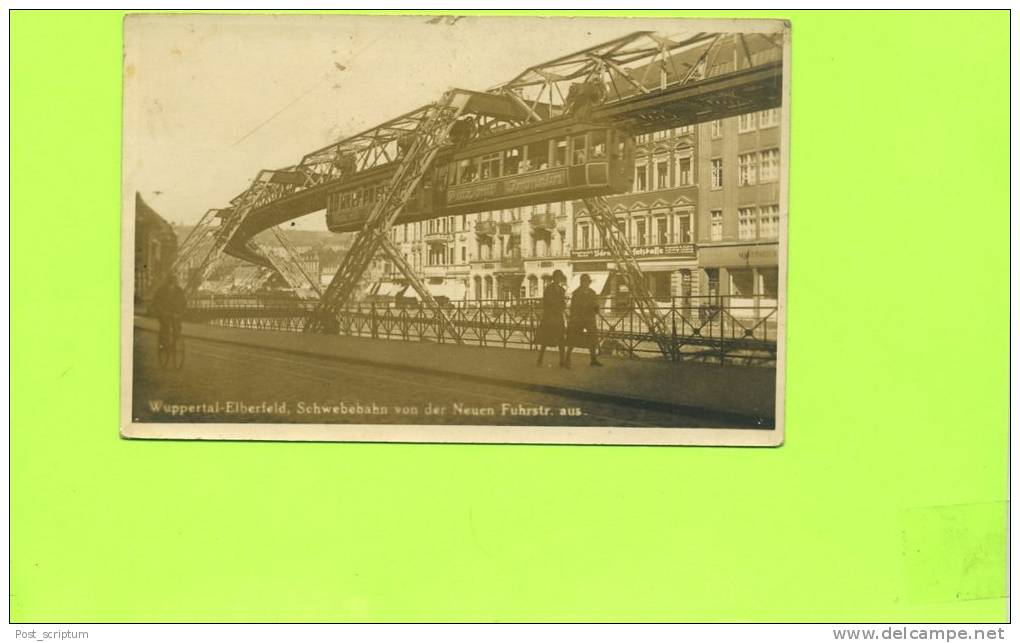 Allemagne - Wuppertal - Elberfeld - Schwebebahn Von Der Neuern Fuhrstr. Aus - Wuppertal