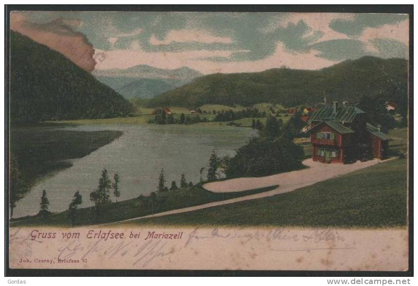 Austria 1897 - Gruss Vom Erlafsee Bei Mariazell - Bruck An Der Mur