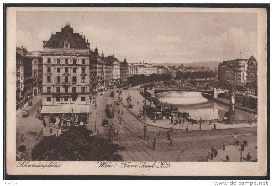 Austria - Wien 1 - Vienna - Franz Josefs Kai - Schwedenplatz - Vienna Center