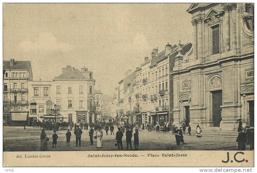 Saint-Josse-ten-Noode : Place Saint-Josse - St-Josse-ten-Noode - St-Joost-ten-Node