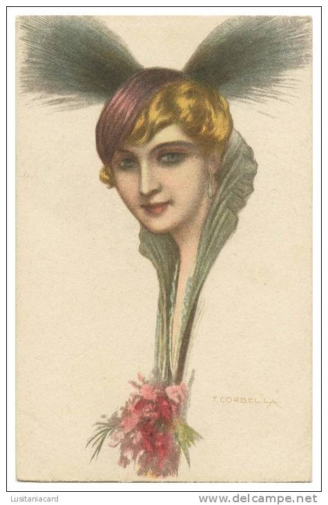 ITALY - ILLUSTRATEURS - «T. Corbella»-Femme Par Corbella (Nº 118-1)carte Postale - Corbella, T.