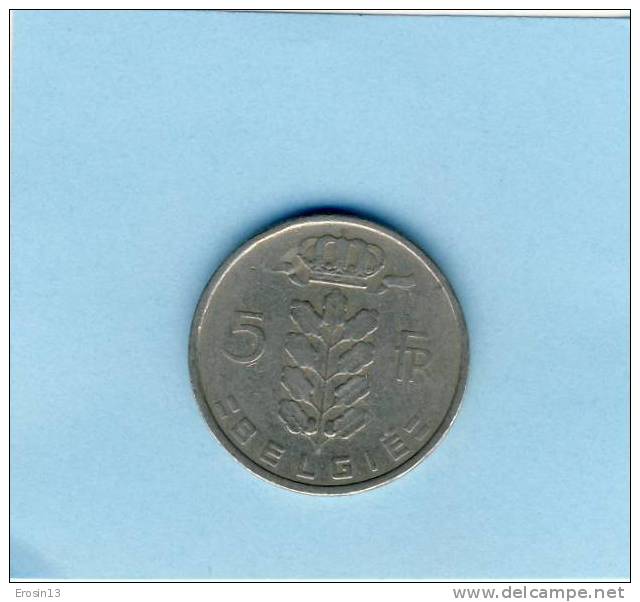 MONNAIE - BELGIQUE - 5 Francs 1949 - BELGIE - 5 Francs