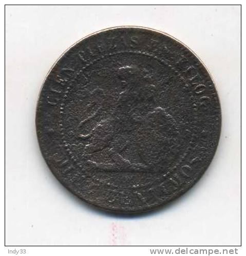 - ESPAGNE . 10C. 1870   . - First Minting