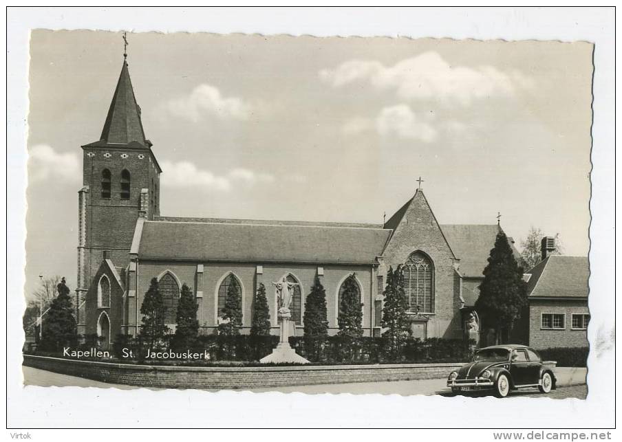 Kapellen :  St. Jacobuskerk  ( Old Car  VW KEVER  ) - Kapellen