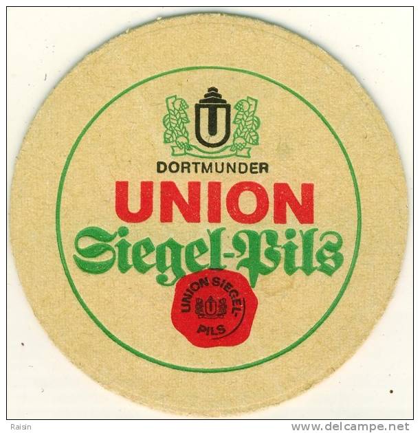 Sous-bock Dortmunder Union Siegel-Pils BE - Sous-bocks