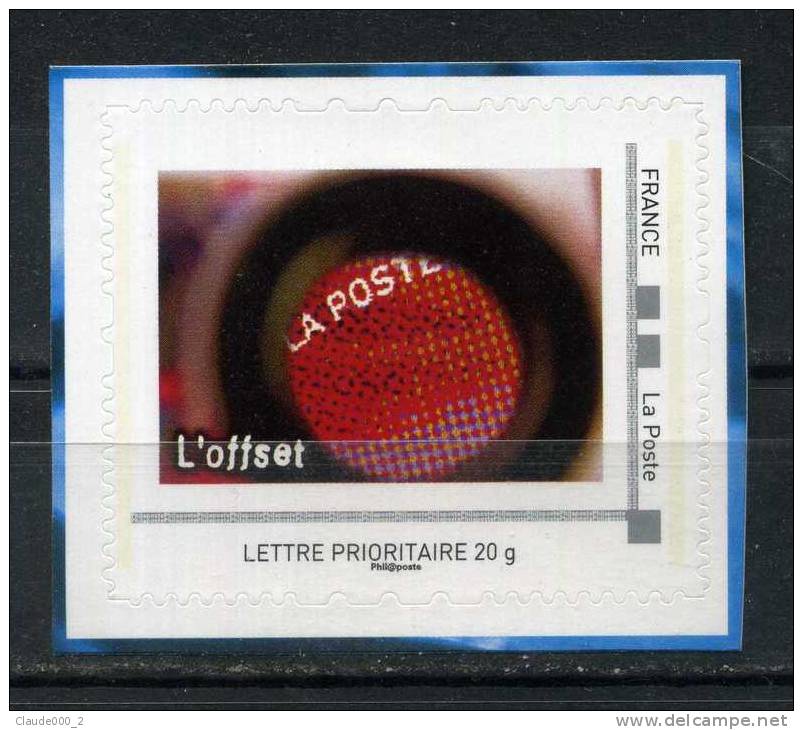 L' Offset  Adhésif Neuf ** . Collector L'Imprimerie Des Timbres De La Poste - Collectors