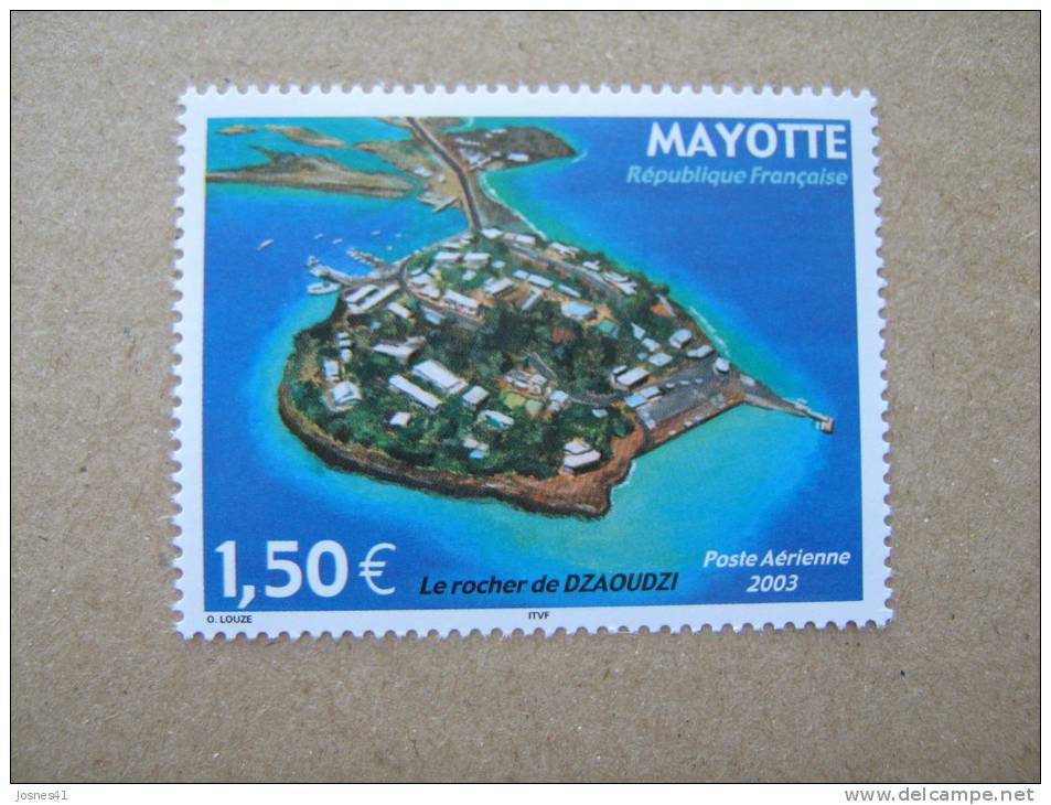 MAYOTTE    PA 6 * *     PAYSAGE   ROCHER - Airmail