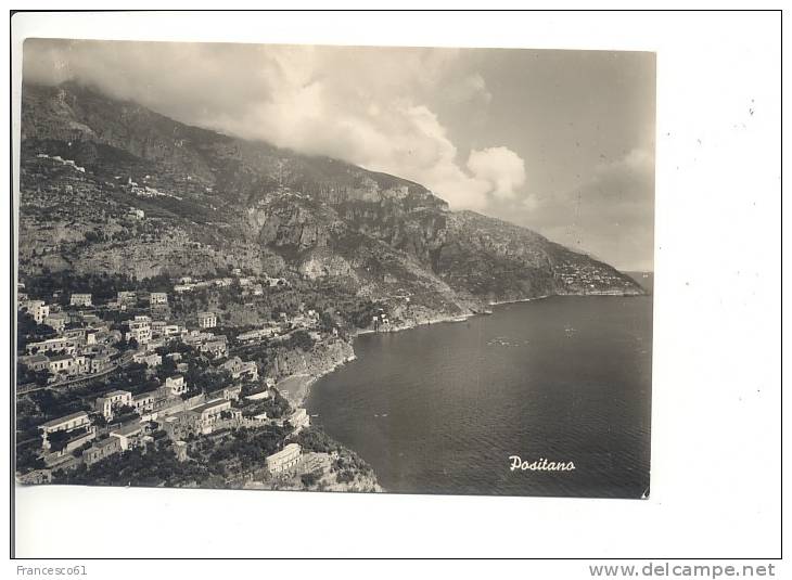 $3-2026 Campania POSITANO Salerno Viaggiata 1953 - Castellammare Di Stabia