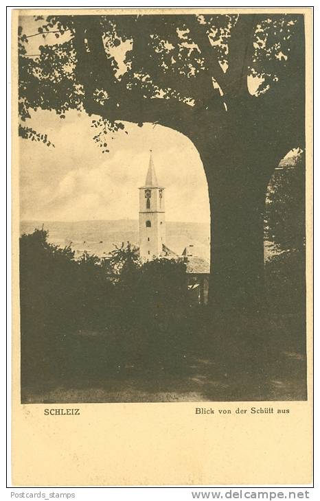 Schleiz, Blick Von Der Schütt Aus, Um 1930/40 - Schleiz