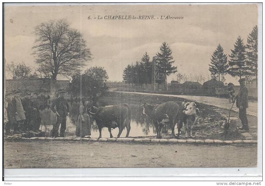 LA CHAPELLE LA REINE - L'Abreuvoir - La Chapelle La Reine