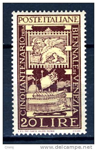 1949 -  Italia - Italy - - Sass.  596 - LH - 1946-60: Nuovi