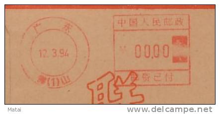 CHINA CHINE METER COVER  OF GUANGDONG FOSHAN  528000 - Nuovi