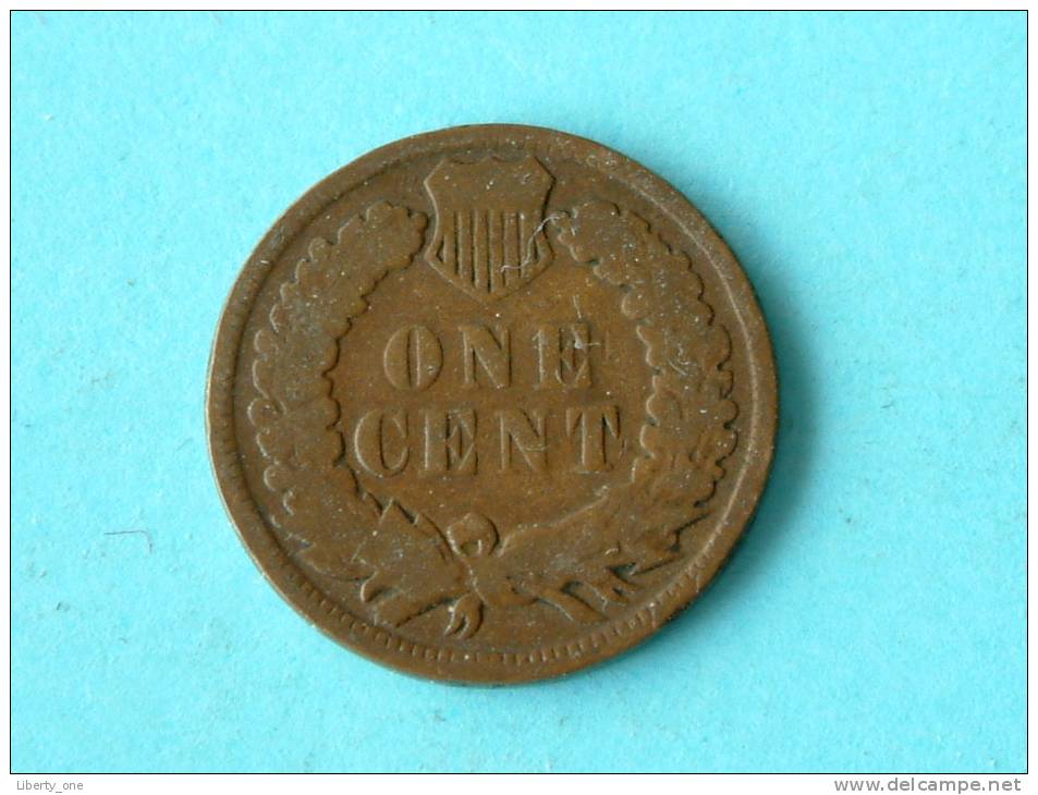 1907 Cent / KM 90a ( Uncleaned - For Grade, Please See Photo ) ! - 1859-1909: Indian Head
