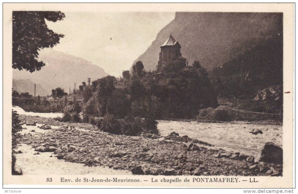 Saint Jean  De Maurienne La Chapelle De Fontamafrey - Saint Jean De Maurienne