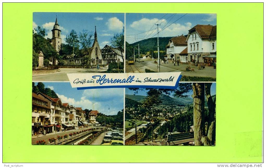 Allemagne - Herrenalb - 2 Karte - Schwarzwald - An Der Alb - Bad Herrenalb