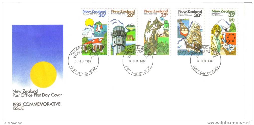 Official Post Office FDC 1982 Commemorative Issue Set Of 5   FDI 3rd February 1982 - Other & Unclassified