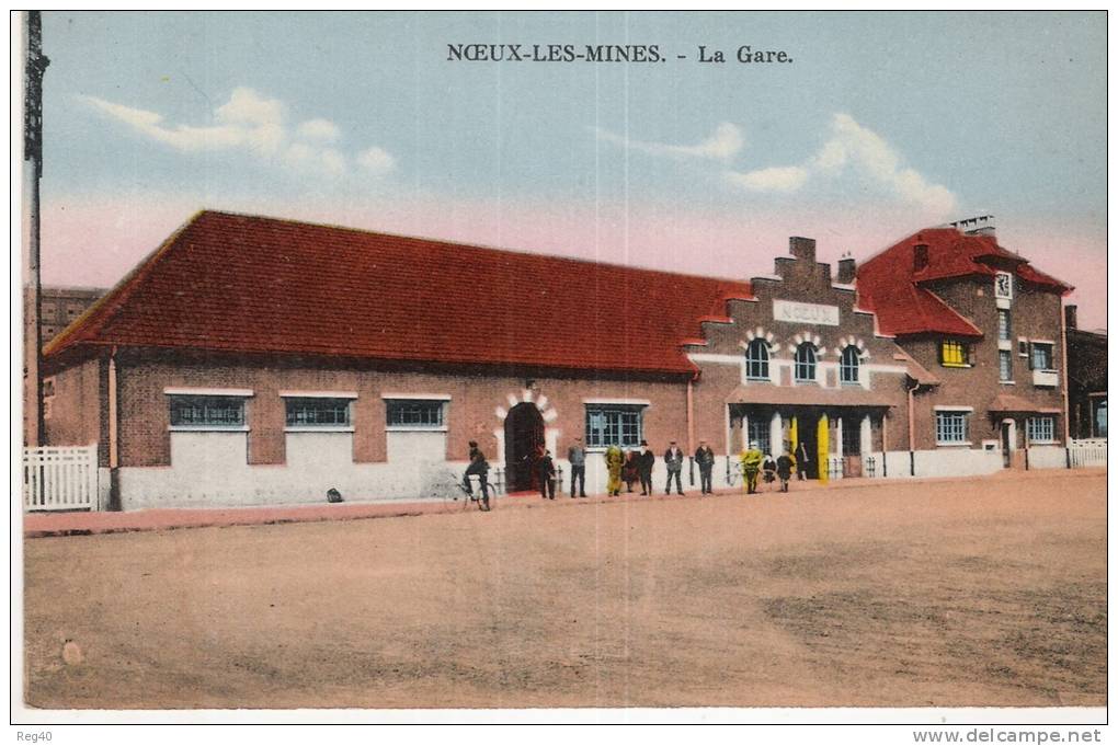 D62 - NOEUX LES MINES -  LA GARE - Noeux Les Mines