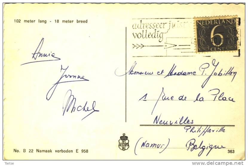 Provinciale Veerboot " Prinses Beatrix "  - 1 - ( Verso Zien ) - Vlissingen