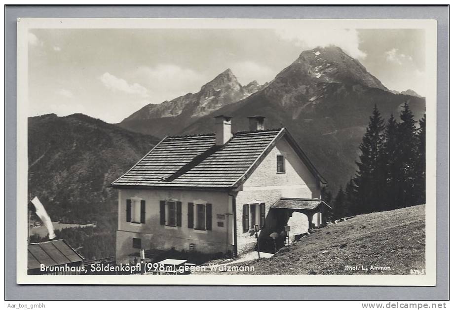 DE Bay Bischofswiesen Brunnhaus Söldenkopfl Ungebraucht Foto L.Ammon #4745 - Bischofswiesen