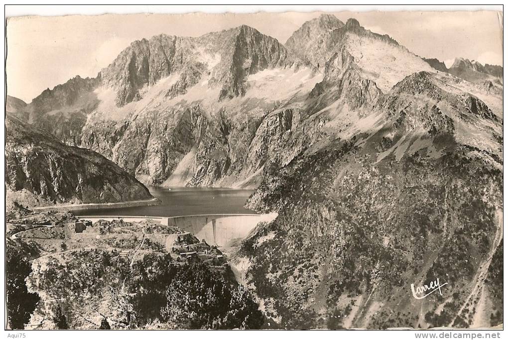 En Haute Vallée D'AURE    Le Lac Et Le Barrage De Cap De Long Massif De Néouvielle - Vielle Aure