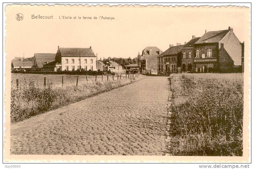 CP De Bellecourt / La Hestre / L´Etoile Et La Ferme De L´auberge - Manage