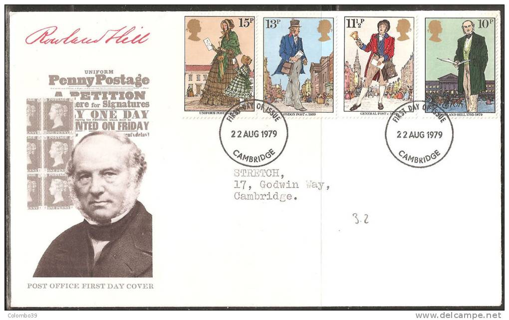 1979 Rowland Hill - 1971-1980 Decimal Issues