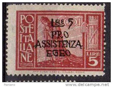 PIA - EGEO - 1943 : Occupazione Tedesca : Pro Assistenza Egeo  - (SAS  125) - Egeo (Occup. Tedesca)