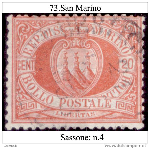San-Marino-F0073 - Oblitérés