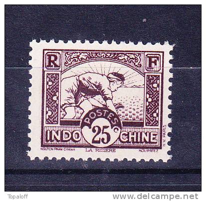 INDOCHINE N°165b Type3 Neuf Sans Charniere (barre Du 5 Effilée En Arrondi) - Unused Stamps