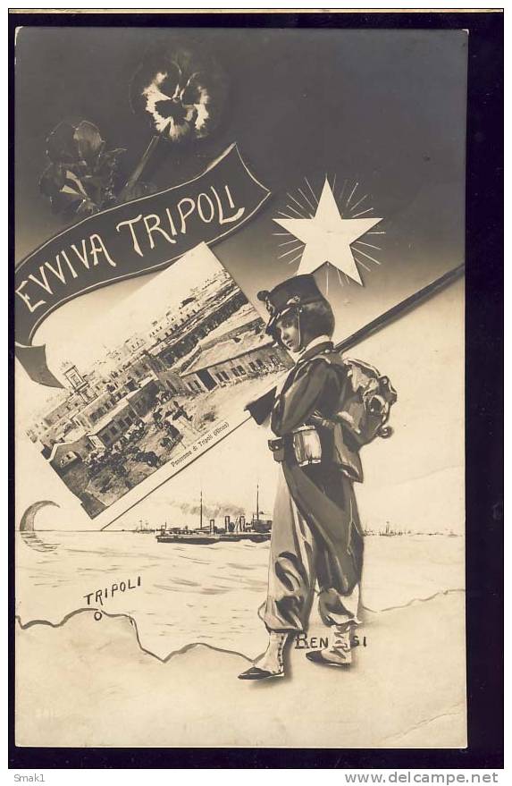 Cpa  TRIPOLI  1911 - Libia