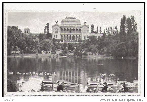 BUCURESTI 128 PARCUL CAROL I (CARTE PHOTO)  1938 - Roumanie