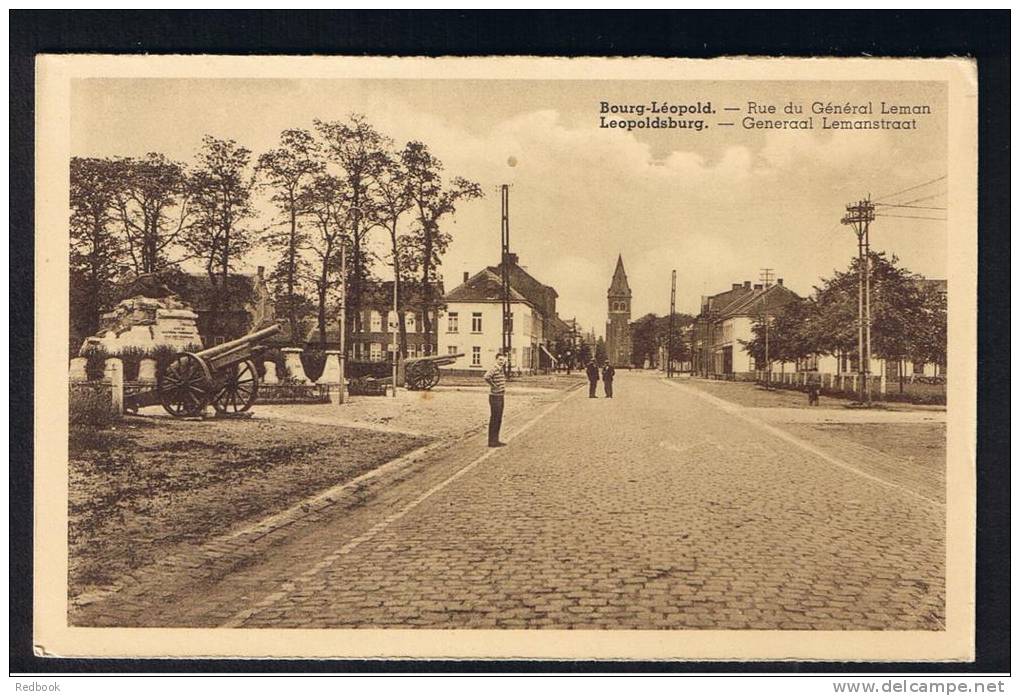 RB 845 - 1944 Postcard Leopoldsburg Belgium - Rue Du General Leman - Leopoldsburg