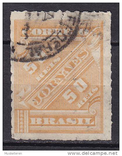 Brazil 1889 Mi. 69      50 R Zeitungsmarke JORNAES - Gebruikt