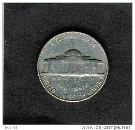 MONNAIE - ETATS-UNIS - FIVE CENTS - JEFFERSON  1964 - 1938-…: Jefferson