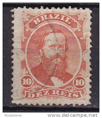 Brazil 1866 Mi. 23      10 R Kaiser Pedro II. - Used Stamps